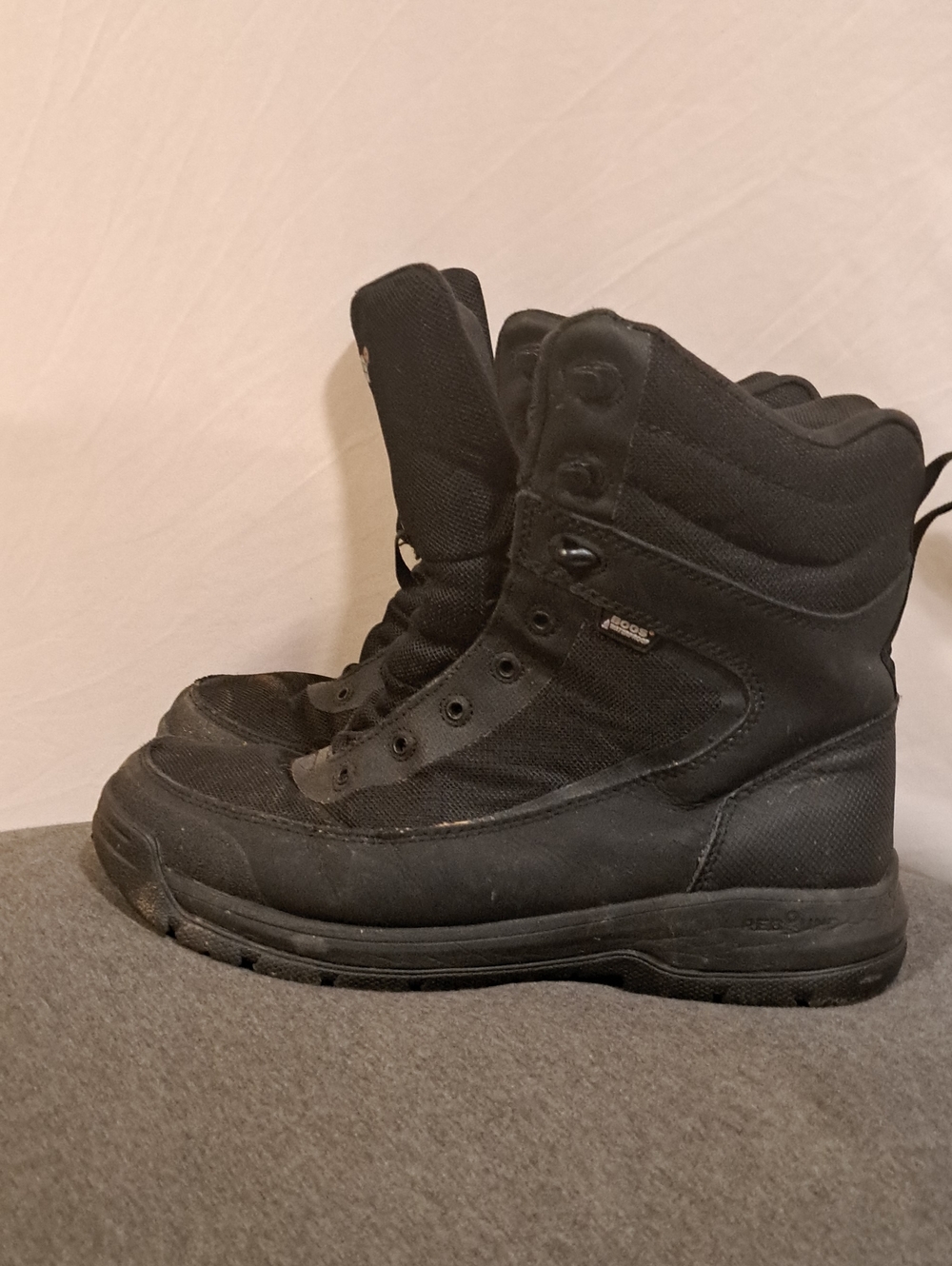 Boggs Black Men's Insulated Winter Work Boots Size 10.5